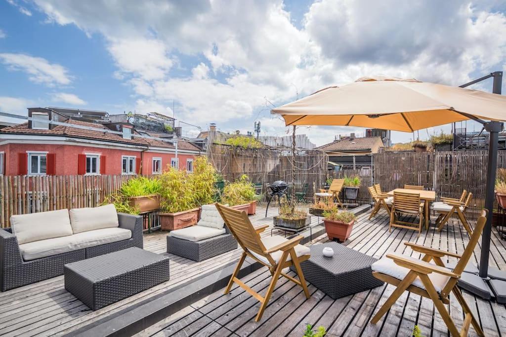 Wohnung In Zuerich Mit Dachterrasse // Langstrasse Exterior photo